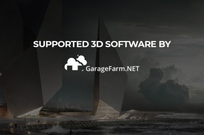 Support 3D Software by GaraRenderFarm