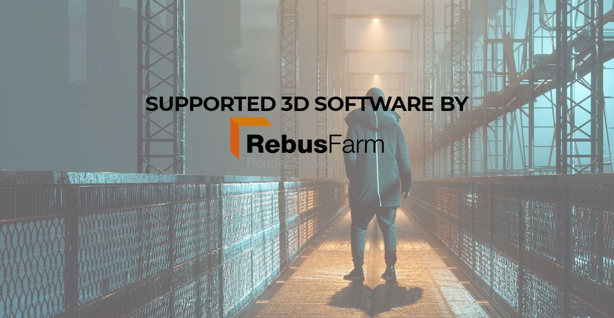 Support 3D Software by RebusFarm