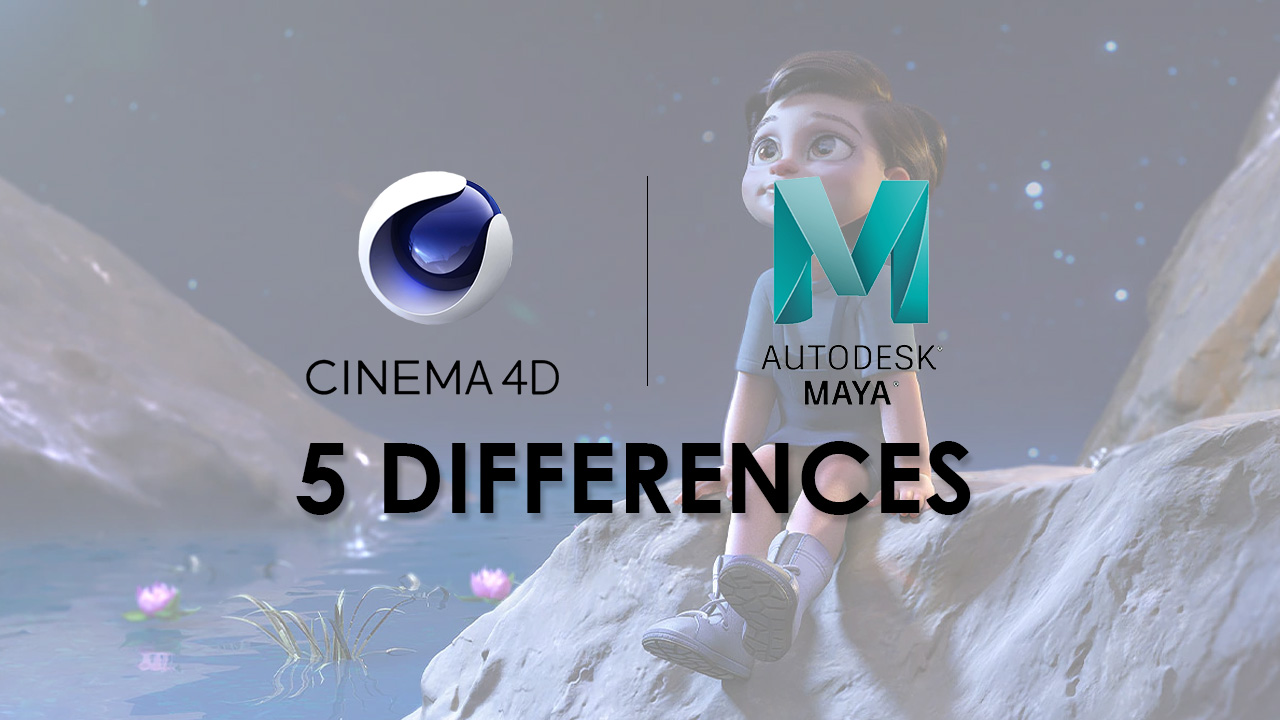 5 differences between Cinema 4D and Maya
