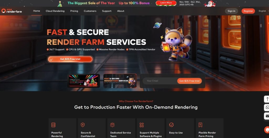 7 best render farms for Blender Fox