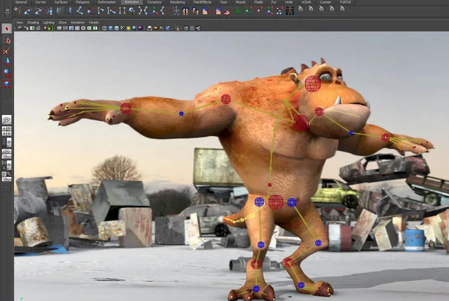 Maya Autodesk best 3D animation software