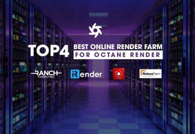 top 4 best online render farms for OctaneRender