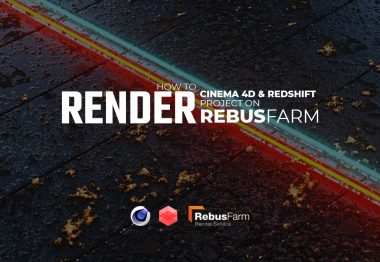 How to render a Cinema 4D & Redshift project on RebusFarm