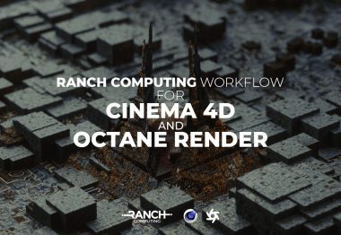 Ranch Computing workflow for Cinema 4D and Octane rendering 6