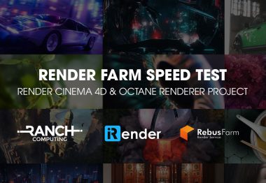 Render Farm speed test: Cinema 4D and Octane renderer project
