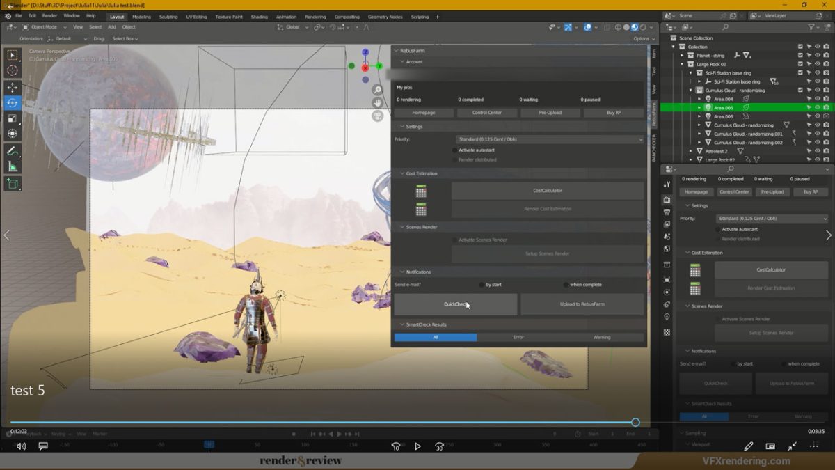 Top 5 Best Blender Render Farm Comparison (Still Image) VFXRendering