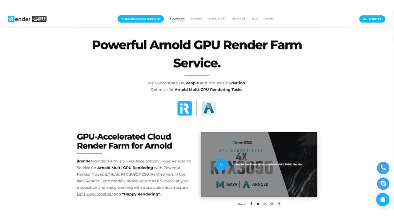 5 Best Maya Arnold render farm for your 3D projects - VFXRendering