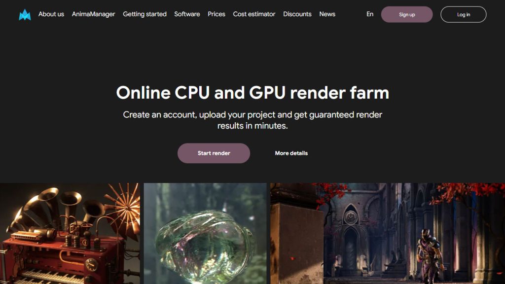 10 best online render farms for animation animarender