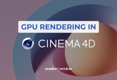 how to render with gpu in cinema 4d