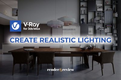 realistic lighting in v-ray for 3ds max