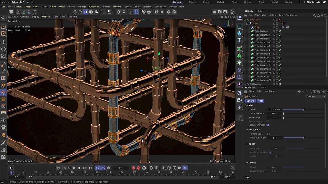 whats new in cinema 4d 2024 modeling tools