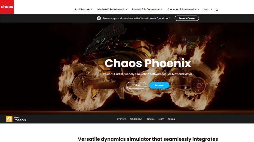 Best 3ds Max Plugins Chaos Phoenix