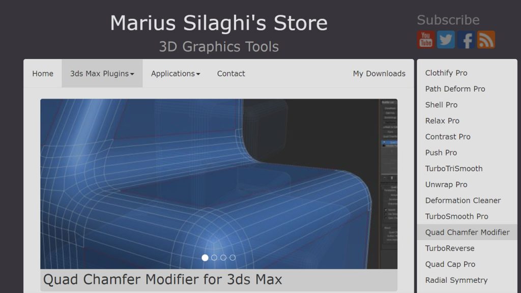 Best 3ds Max Plugins Quad Chamfer Modifier