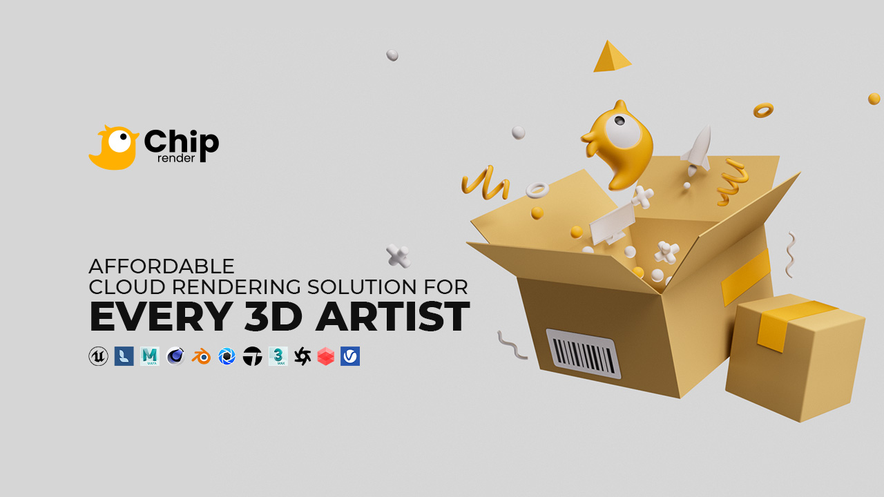 Chip Render Farm: Affordable Cloud Rendering Solution for Every 3D Artist