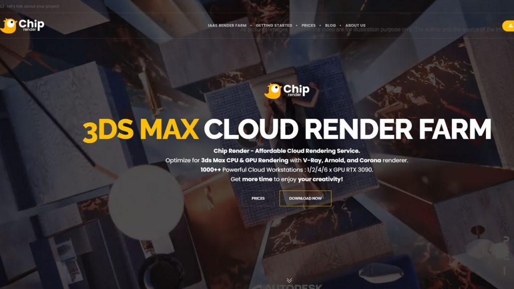 Best GPU Render Farm for 3ds Max Chip Render