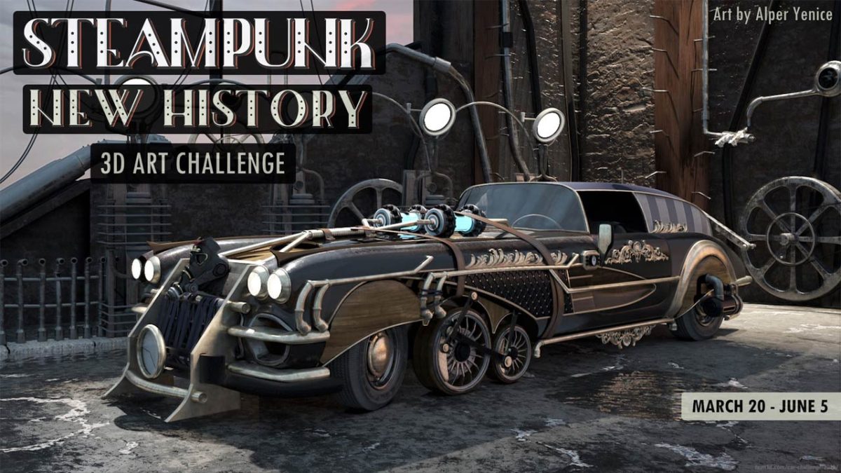 Steampunk: New History 3DModels Challenge