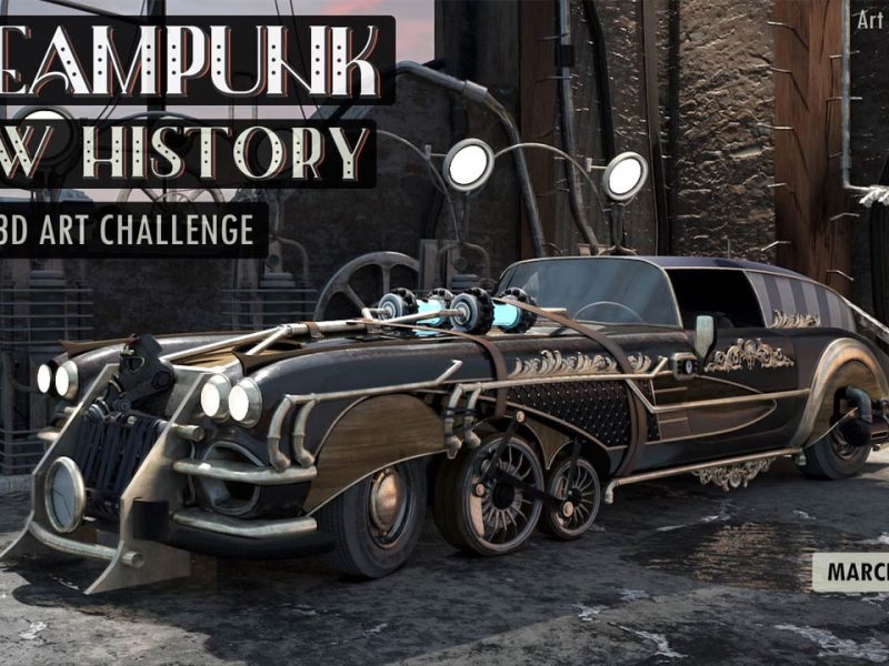 Steampunk: New History 3DModels Challenge