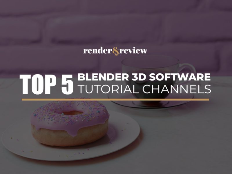 Top 5 Blender 3D Software Tutorial Channels