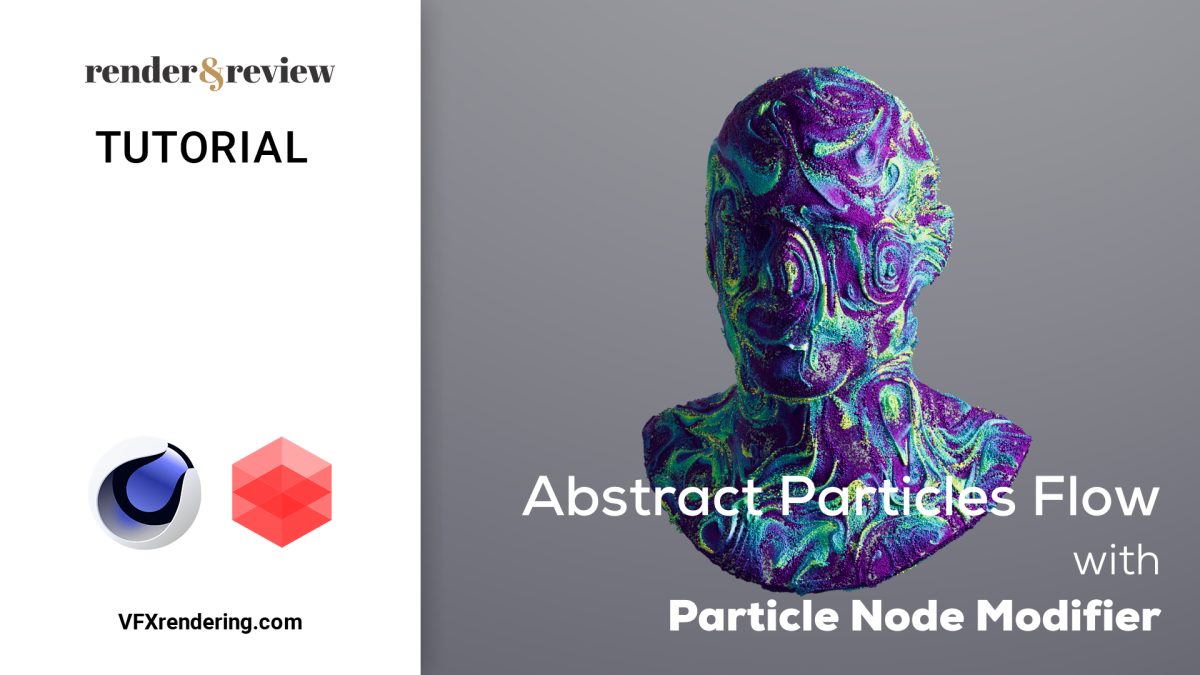 Particles Flow with C4D Particle Node Modifier