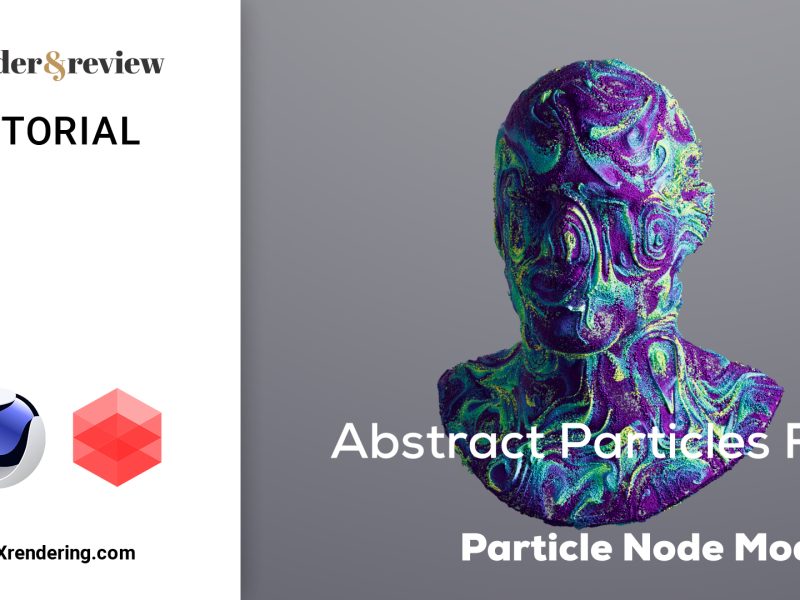 Particles Flow with C4D Particle Node Modifier