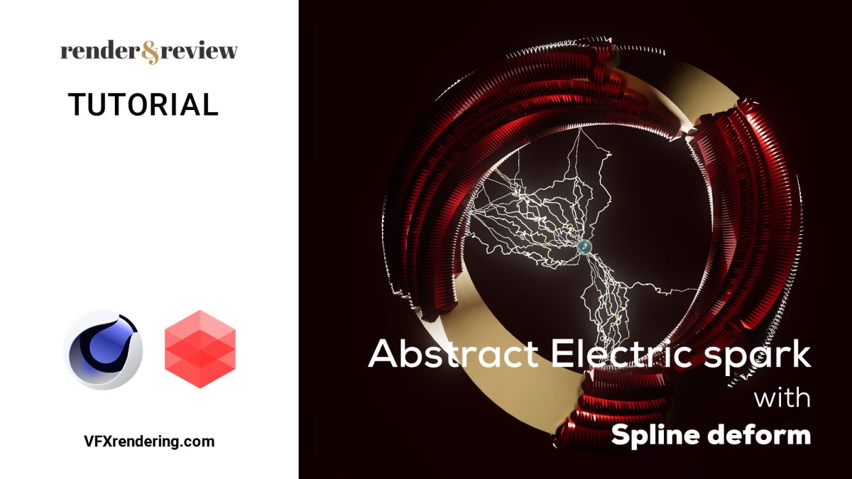 abstract electric spark