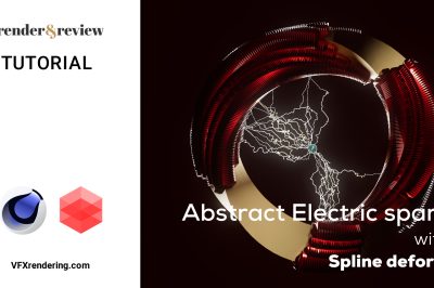 abstract electric spark