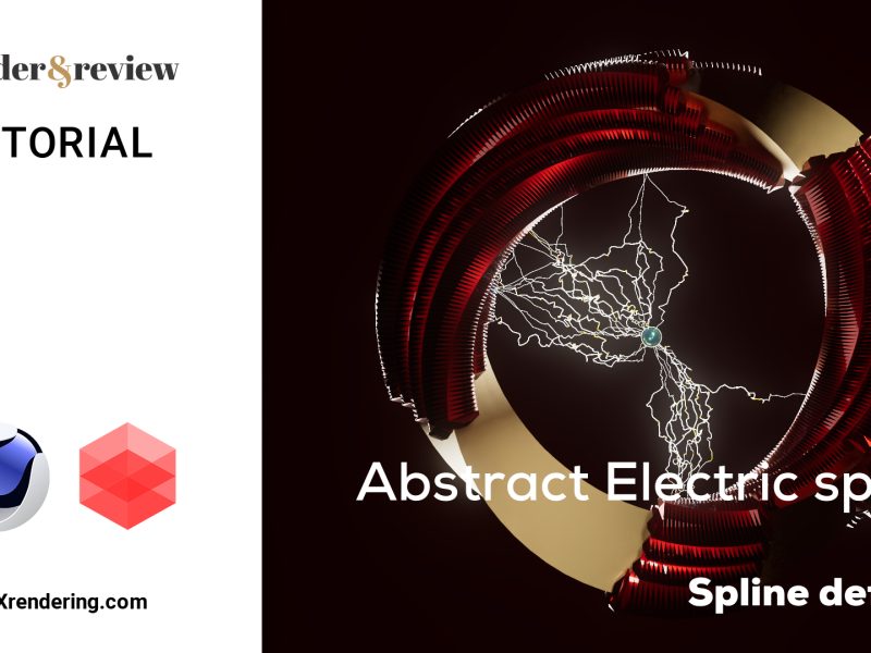 abstract electric spark