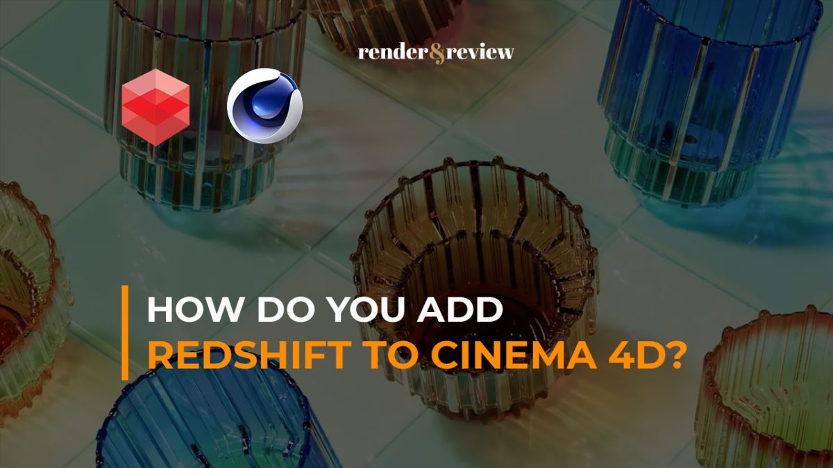 how to add redshift to cinema 4d