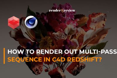 how to render out multi-pass sequence in c4d redshift