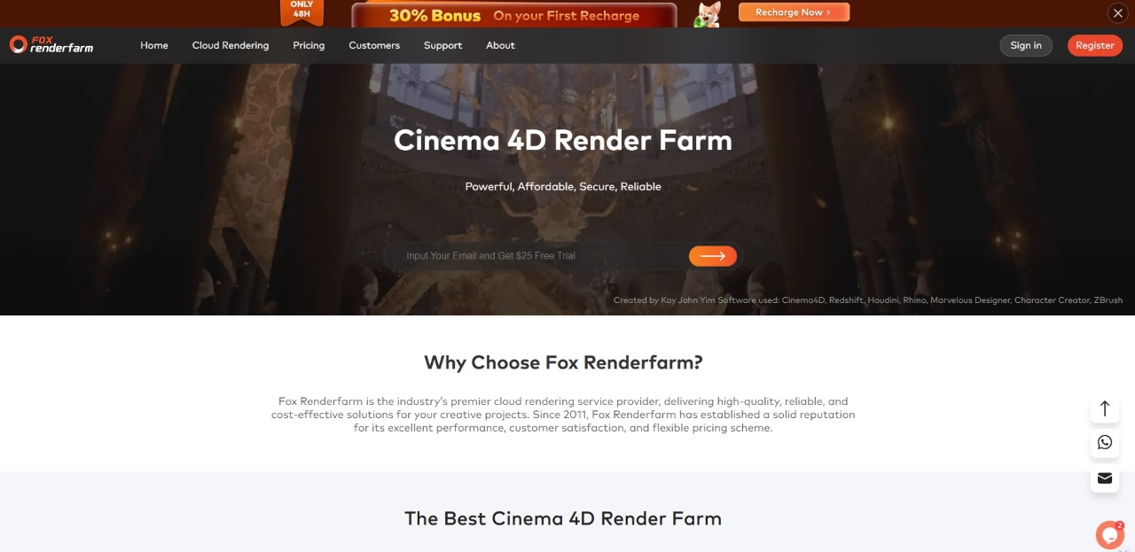Top 5 cinema 4d cloud rendering service in 2025 1
