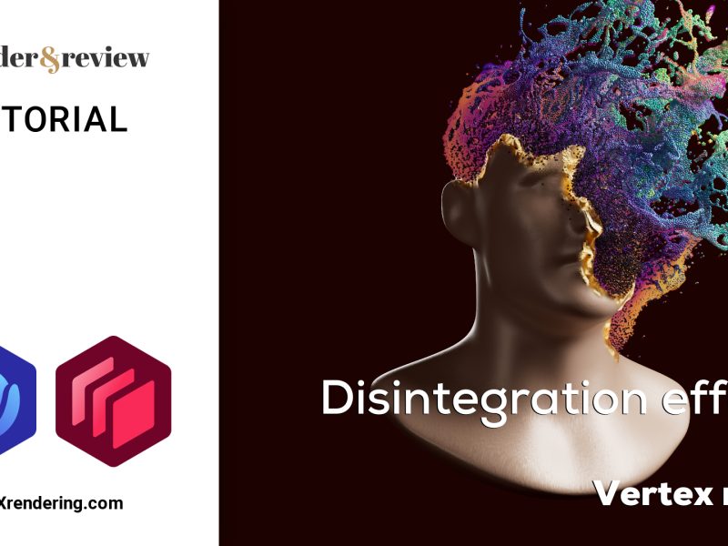 Disintegration Effect with Vertex Map