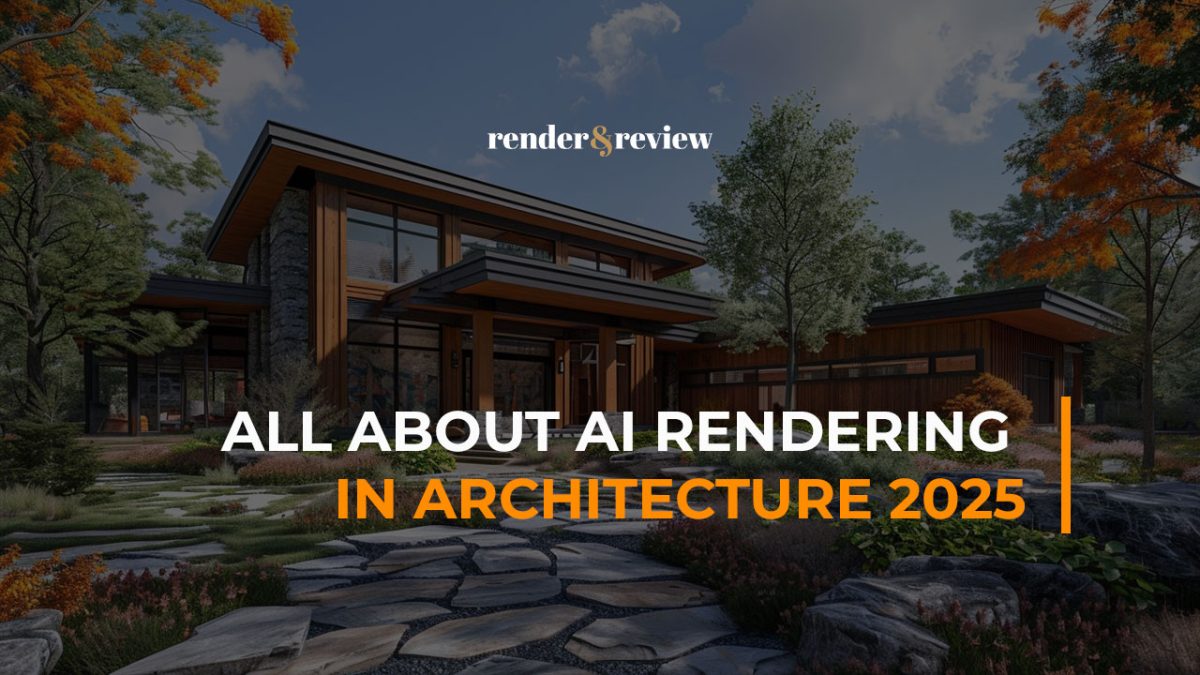 all about AI rendering in architecture