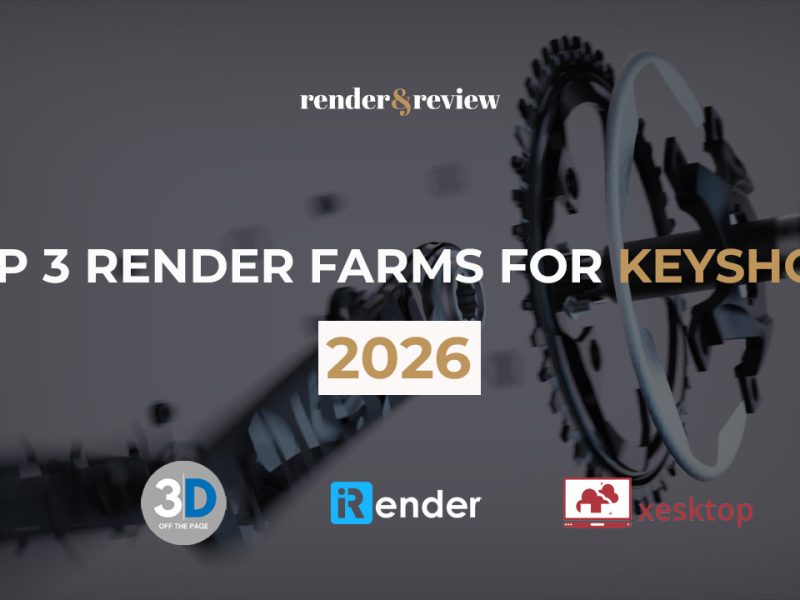 Top 3 render farm for keyshot in 2026 thumbnail