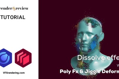 Dissolve Effects with Poly FX & Jiggle Deformer
