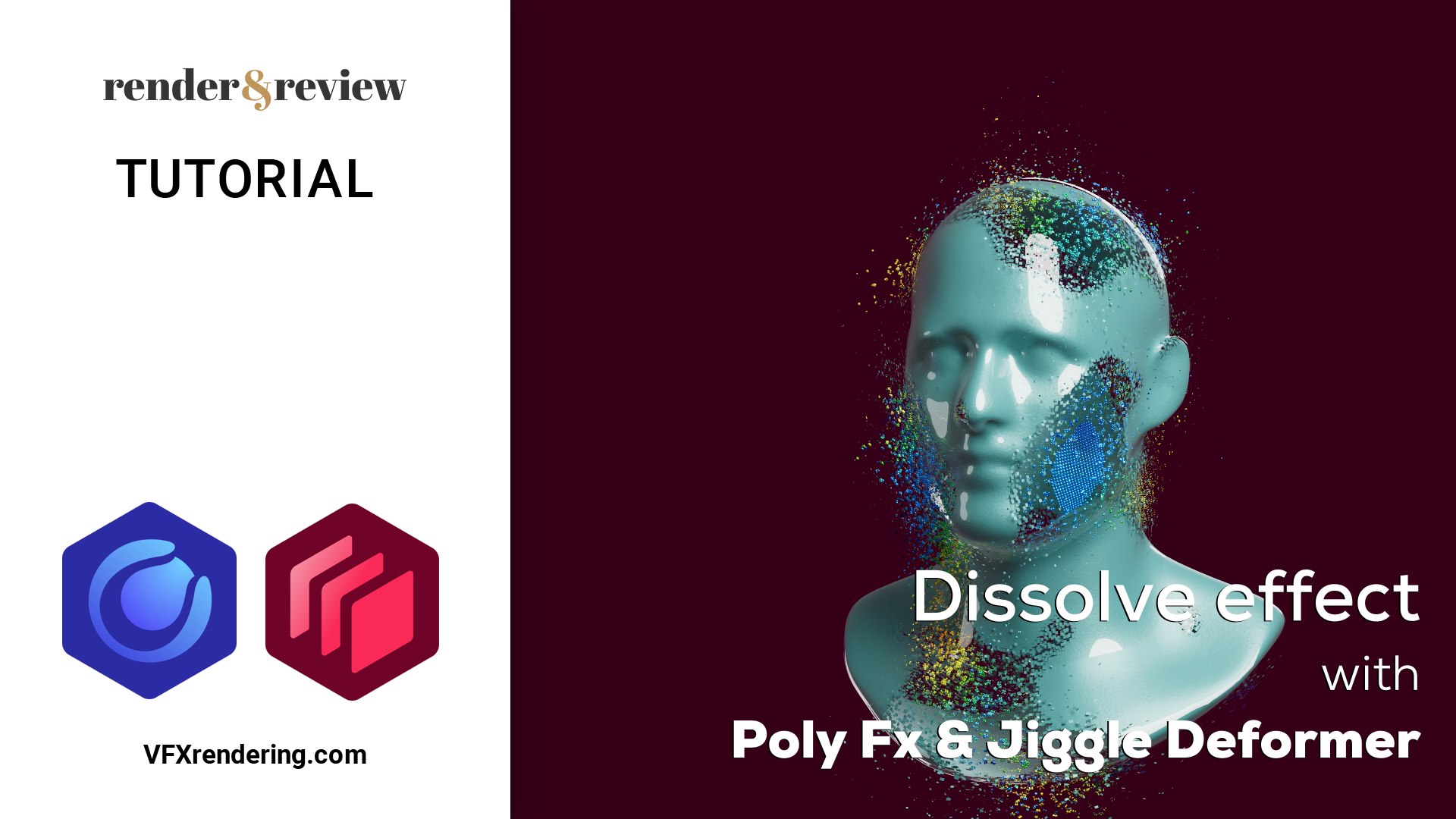 Dissolve Effects with Poly FX & Jiggle Deformer