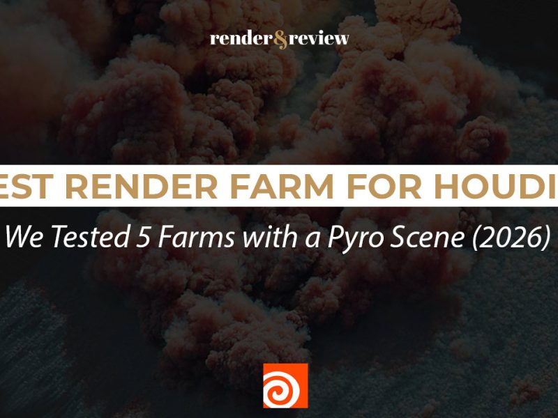 Best Render Farm for Houdini in 2026: We Tested 5 Farms with a Pyro Scene