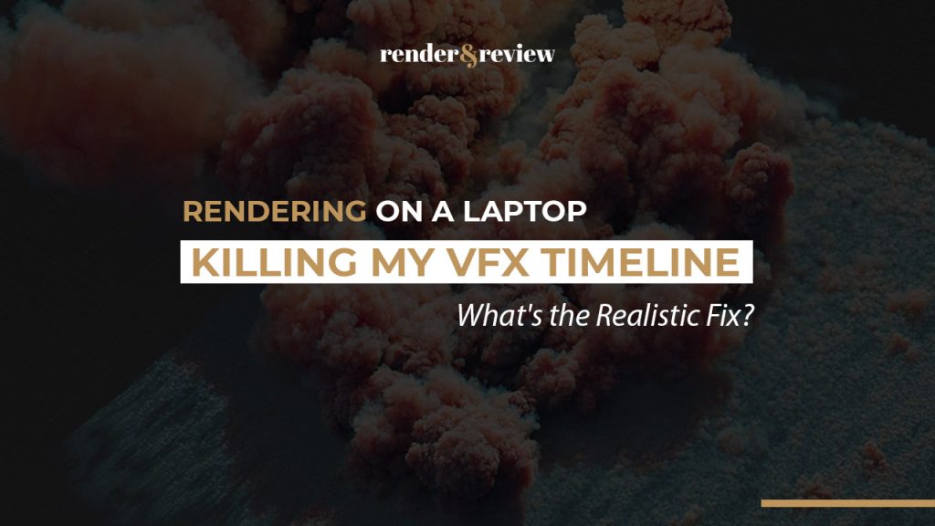 Rendering on a Laptop Is Killing My VFX Timeline. What's the Realistic Fix?