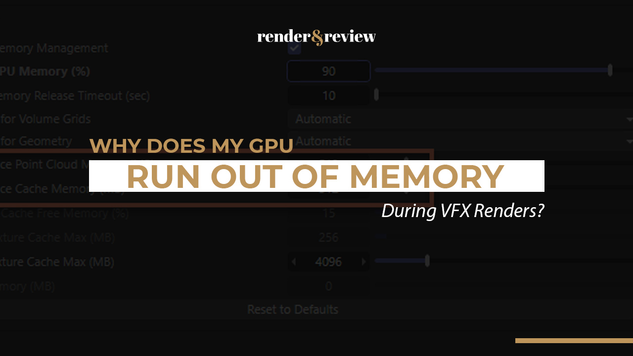 Why Does My GPU Run Out of Memory During VFX Renders? (And How to Fix It)