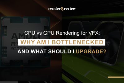 PU vs GPU utilization during VFX render bottleneck diagnosis