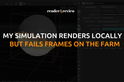 My Simulation Renders Locally but Fails Frames on the Farm. What Breaks?